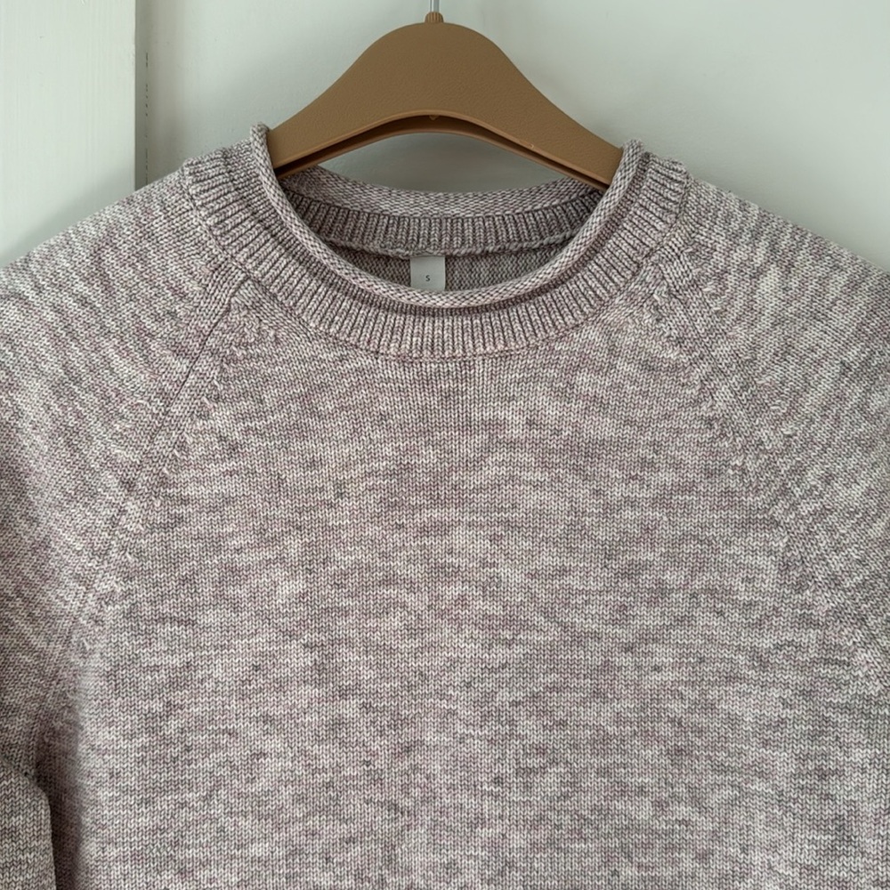 LULULEMON Boxy Cotton-blend Sweater Size S - Picture 3 of 8